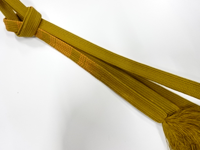 正絹　手組帯締め